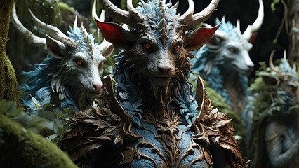 Mythical Creatures Coming Together for Interracial Relationship Support