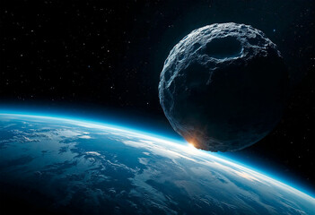 El asteroide 2024 YR4 se dirige hacia la tierra.