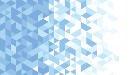 Blue grid mosaic background. Blue low poly texture wallpaper background. triangle geometrical background. polygon pattern
