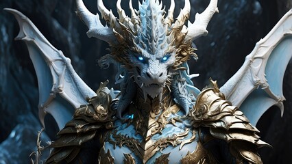 Fototapeta premium The dragon and the dragon by person