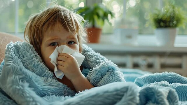 The Child with Tissue Blanket
