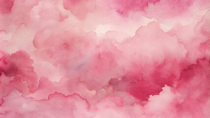 Fototapeta premium A delicate watercolor background in shades of pink.