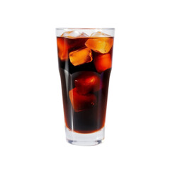 Cold Beverage with Ice Cubes