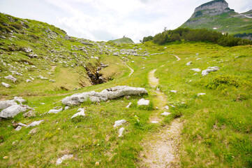 Footpath in the middle of beautiful Austrian Hills © Everyday Frame