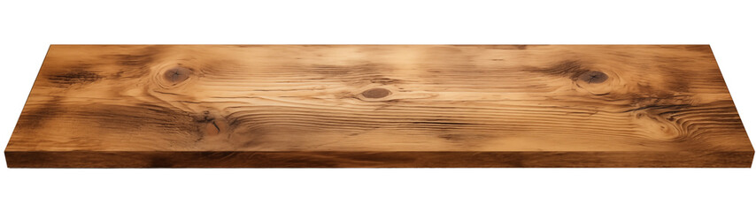 Fototapeta premium cutting board isolated on transparent background. generative ai