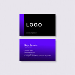 Clean Business Card Template Design