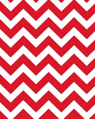 Red and white zigzag pattern for backgrounds, textiles and wrapping paper design