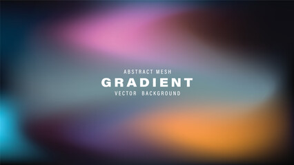 Abstract Mesh Gradient Vector Background Design Colorful Texture
