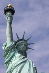The Iconic Lady Liberty: A Close-Up View