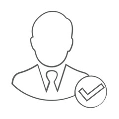 Audit, Officer & Shield Icon