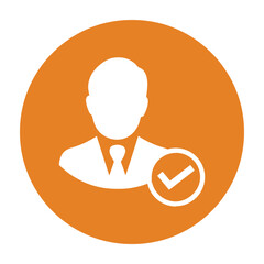 Audit, Officer & Shield Icon