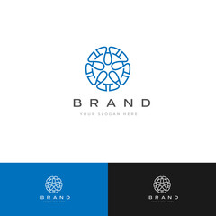 Elegant and Professional Unity Logo for Corporate and Community Brands | Fully Editable