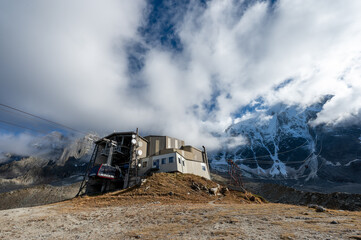 Plan de l'Aiguille cable car lift station