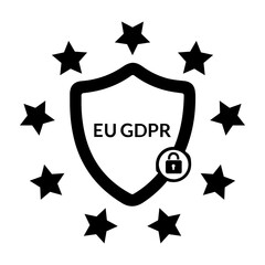 EU GDPR & Data Protection Icon