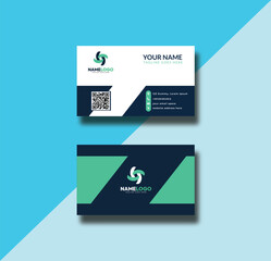 Business card design template, Clean professional business card template, visiting card, business card template.