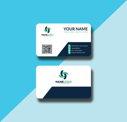 Business card design template, Clean professional business card template, visiting card, business card template.
