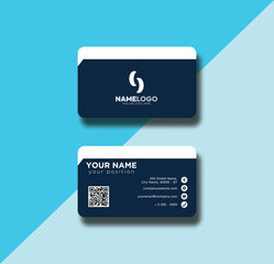 Business card design template, Clean professional business card template, visiting card, business card template.