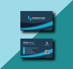 Business card design template, Clean professional business card template, visiting card, business card template.