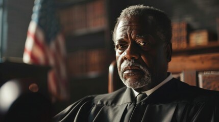 Fototapeta premium minority judge