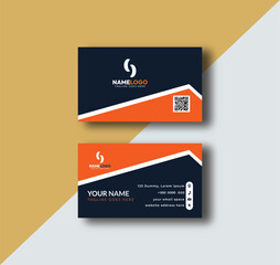 Business card design template, Clean professional business card template, visiting card, business card template.
