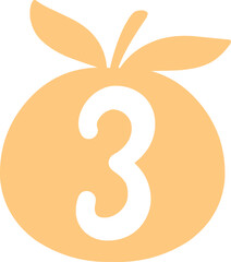 Fruit Cute Numbers