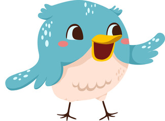 Bird svg vector illustration