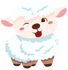 Llama svg vector illustration