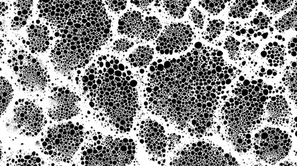Obraz premium Grunge noise gradient texture. Dirty grain background. Dotted halftone overlay. Sand dusty distressed wallpaper. Grungy grit pattern. Black-white random dot texture for poster, banner, web