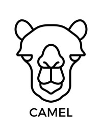 Animal icons outline black