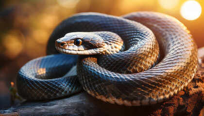 Obraz premium a Snake