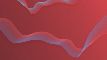 soft pink background with elegants dynamic line curve.ai
