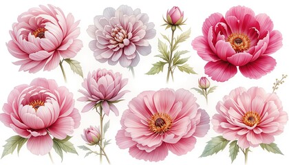 Vibrant floral arrangement nature digital art botanical realm close-up gigapixel cgi concept