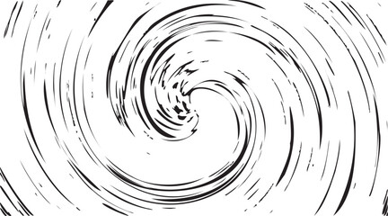 Circular starburst explosion texture. Distressed uneven grunge background. Abstract vector illustration. Overlay to create interesting effect and depth. Isolated on white background.