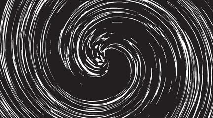 Circular starburst explosion texture. Distressed uneven grunge background. Abstract vector illustration. Overlay to create interesting effect and depth. Isolated on white background.