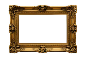antique gold picture frame