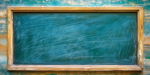 vintage chalkboard background for education and creativity