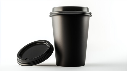 black coffee cup