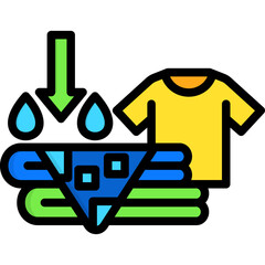 Obraz premium Synthetic Cloth Icon