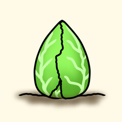 green leaf icon