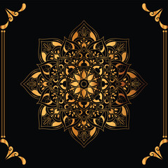 Flower Luxury mandala ramadan Style Decorative mandala.