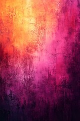Obraz premium Abstract canvas texture with vibrant gradient in orange pink and purple color scheme
