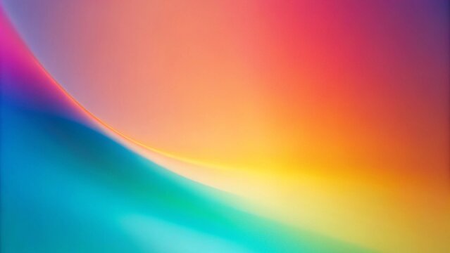 abstract background with rainbow fon