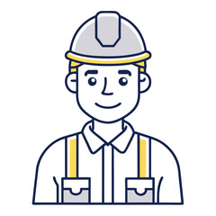 continuous single color full-body line drawing of a man