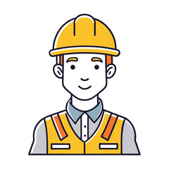 continuous single color full-body line drawing of a man