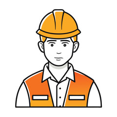 continuous single color full-body line drawing of a man