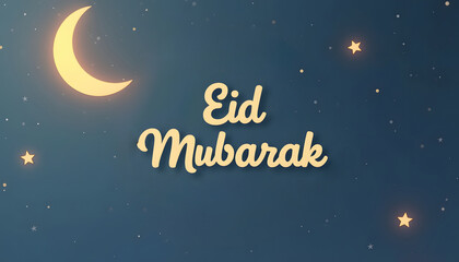 Eid Mubarak social media banner, poster and background, greeting card design, decorative background