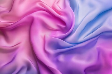 Obraz premium Flowing Pastel Fabric Drapes with Elegant Smoothness, Soft Texture