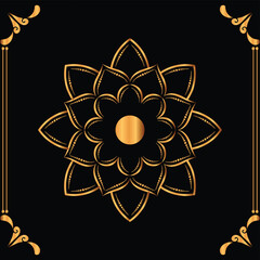 Flower Luxury mandala ramadan Style Decorative mandala.