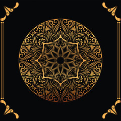 Flower Luxury mandala ramadan Style Decorative mandala.