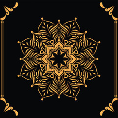 Flower Luxury mandala ramadan Style Decorative mandala.